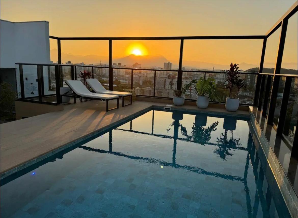Apartamento Joinville Saguacu - Piscina Incrivel Экстерьер фото